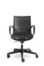 Design Vergaderstoel, Verzenden, Wit, Nieuw, Bureaustoel