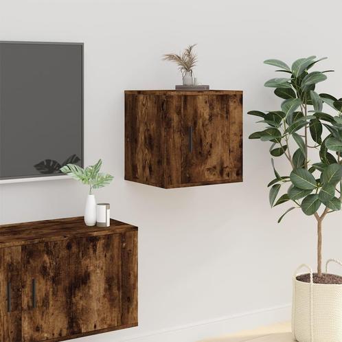 vidaXL Tv-wandmeubel 40x34,5x40 cm gerookt eikenkleurig, Huis en Inrichting, Kasten |Televisiemeubels, Nieuw, Verzenden