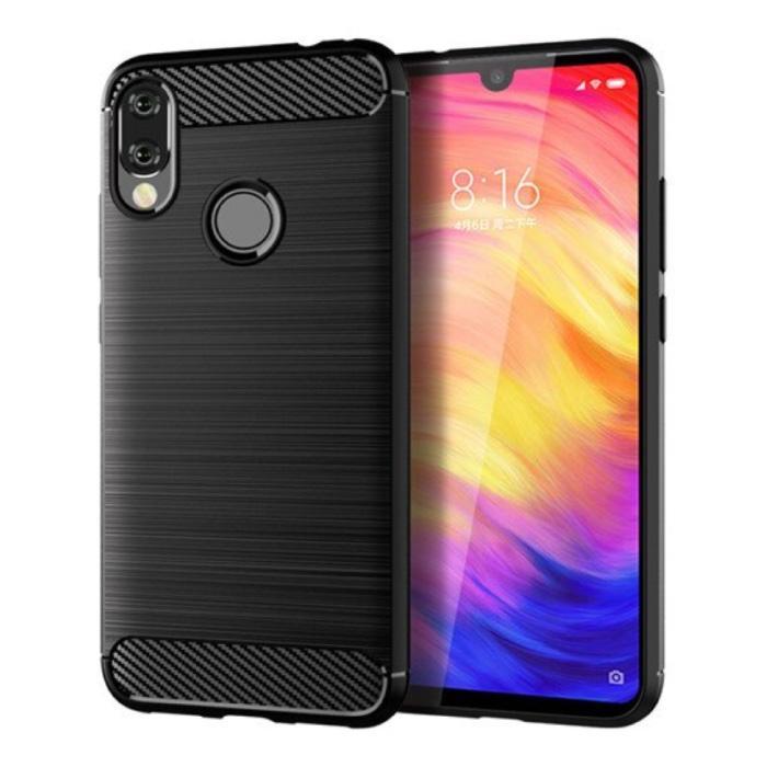 Xiaomi Mi 9T Pro Hoesje - Carbon Fiber Textuur Shockproof, Telecommunicatie, Mobiele telefoons | Hoesjes en Screenprotectors | Overige merken