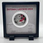 Libéria. 20 Dollars 2024 Liberia – ENTOMA: Ladybird – 1 oz