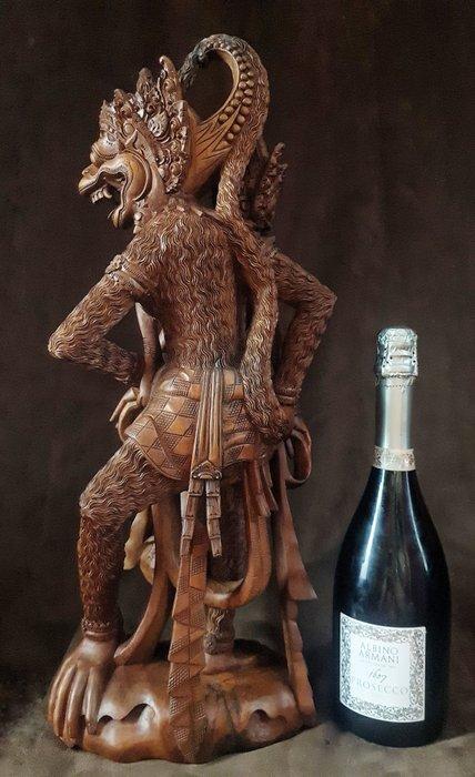 Grote Hanuman en Trijata, zeer zeldzaam! - Indonesië (Zonder, Antiek en Kunst, Kunst | Niet-Westerse kunst