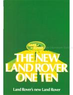 1982 LAND ROVER 110 BROCHURE ENGELS, Livres, Autos | Brochures & Magazines