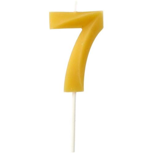 7 Jaar Kaarsen 4,5cm, Hobby en Vrije tijd, Feestartikelen, Nieuw, Verzenden