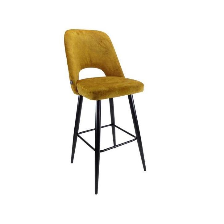 Nieuwe Barstoel Moos - Geel- Vintage/Café, Huis en Inrichting, Barkrukken, Ophalen