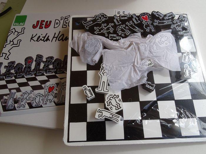 Keith Haring, (after) - Schaakspel - Hout, Maison & Meubles, Maison & Meubles | Autre