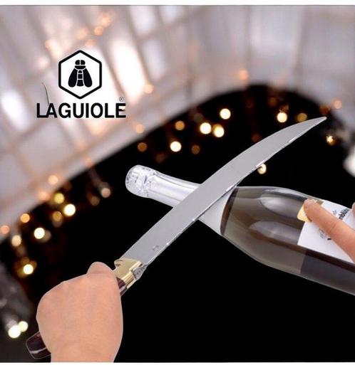 Laguiole - Flessenopener -  Sabreer zwaard in doos -, Antiek en Kunst, Antiek | Keukengerei