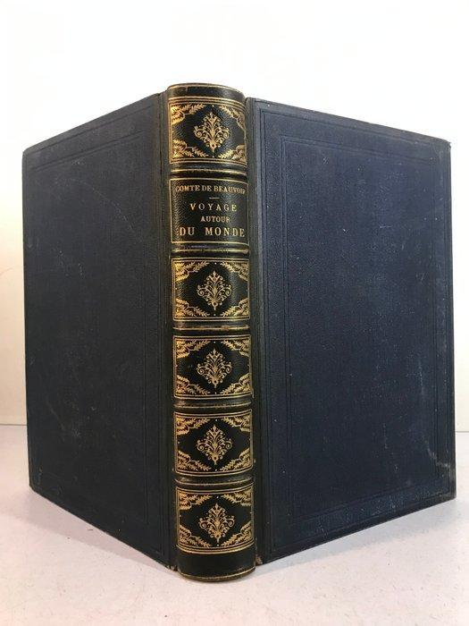 Le Comte de Beauvoir - Java, Siam, Canton - Voyage autour du, Antiek en Kunst, Antiek | Boeken en Manuscripten