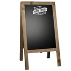 Krijtstoepbord Steigerhout 46x80 cm, Verzenden