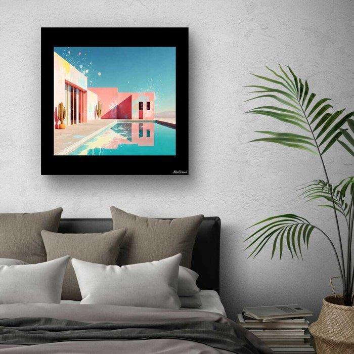 NeoCromo - Neo House retro Limited Edition, Antiek en Kunst, Kunst | Designobjecten