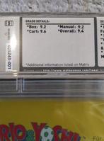 Nintendo - Nes - Mario & Yoshi - WATA Graded 9.4 CIB -