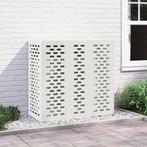 vidaXL Air Conditioner Hoes Wit 110 x 50 x 105 cm Staal, Electroménager, Climatiseurs, Verzenden