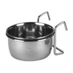 Rvs bakje 300 ml, 9,5 cm met houder - kerbl, Dieren en Toebehoren, Vogels | Toebehoren, Nieuw
