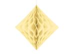 Honeycomb Diamant Lichtgeel 30cm, Hobby & Loisirs créatifs, Verzenden