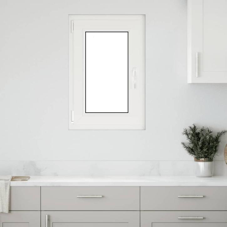 vidaXL Kelderraam RISOR 50x75 cm draai-kiep DIN links, Doe-het-zelf en Bouw, Raamkozijnen en Schuifdeuren, Nieuw, Verzenden