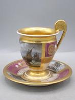 Vieux Paris - Tasse et soucoupe - Porcelaine