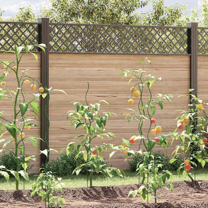 vidaXL Spiraalvormige plantensteunen 20 pcs Groen 110 cm, Tuin en Terras, Bloembakken en Plantenbakken, Nieuw, Verzenden