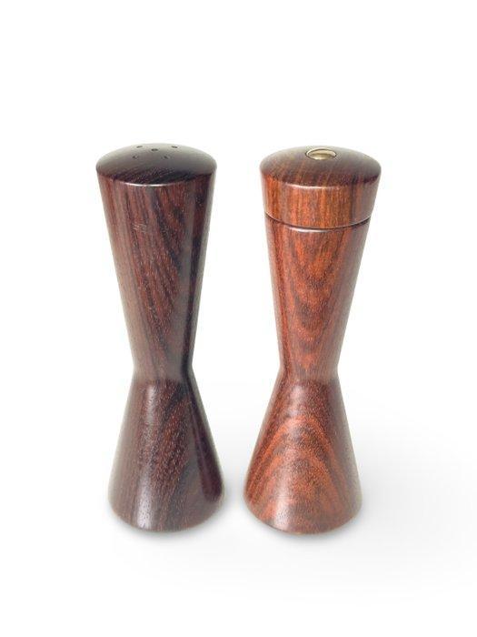 Dansk Design - Jens Harald Quistgaard - Peper- en zoutstel, Antiek en Kunst, Antiek | Meubels | Stoelen en Sofa's