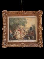 Franse school (XIX) - Riposo durante la caccia