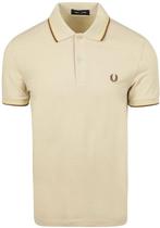 Fred Perry M3600 Polo Ecru Y56 maat Maat 48/50 (M) Heren, Kleding | Heren, Polo's, Beige, Nieuw, Fred Perry, Verzenden