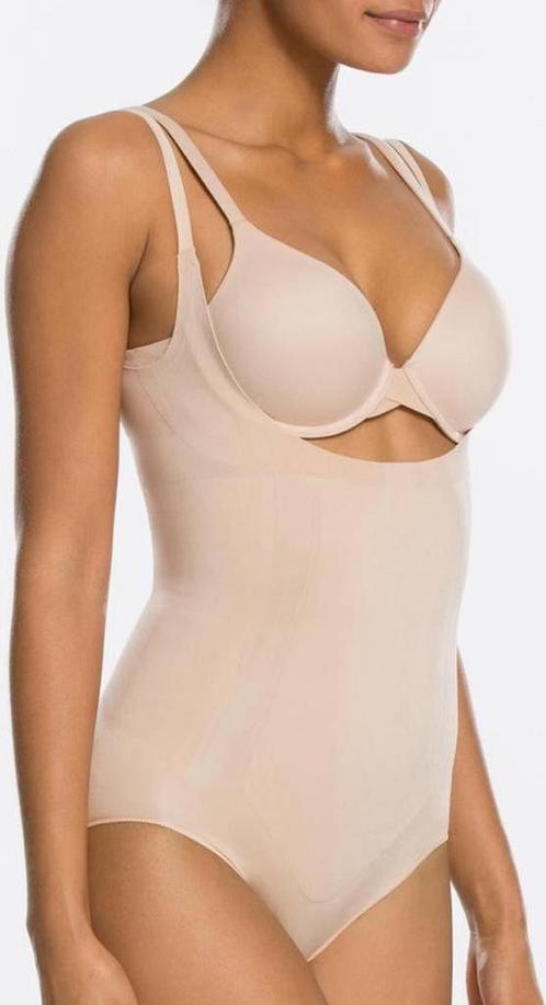 Spanx Body Open-Bust OnCore | Soft Nude - Maat S, Kleding | Dames, Ondergoed en Lingerie, Verzenden