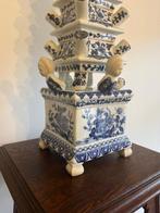 Vase - Faïence - Vase à tulipes - Bleu Delft, Antiek en Kunst