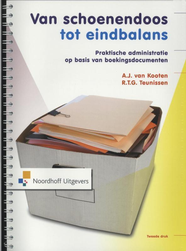 Van Schoenendoos tot eindbalans 9789001802363 R. Teunissen, Livres, Économie, Management & Marketing, Envoi