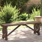 vidaXL Tuinbank 115 cm massief vurenhout, Verzenden, Nieuw
