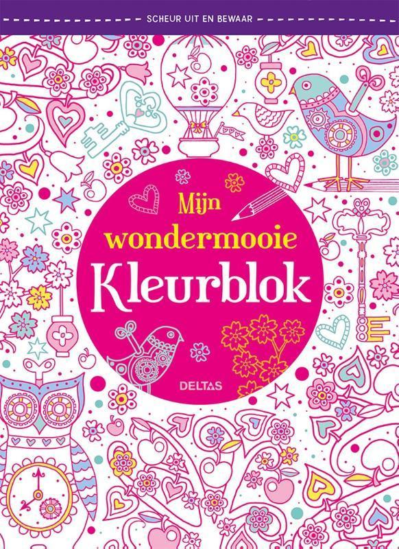 Mijn wondermooie kleurblok 9789044768671, Boeken, Kinderboeken | Kleuters, Zo goed als nieuw, Verzenden