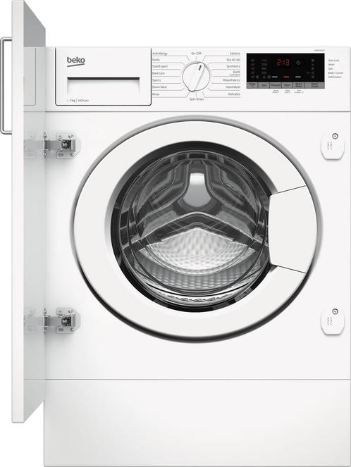 Beko Wtik74151f Inbouw Wasmachine 7kg 1400t, Elektronische apparatuur, Wasmachines, Ophalen of Verzenden