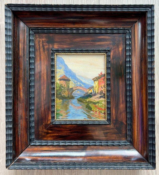 Albert Meindl (1891-1967) - Rivierlandschap, Antiek en Kunst, Kunst | Schilderijen | Klassiek