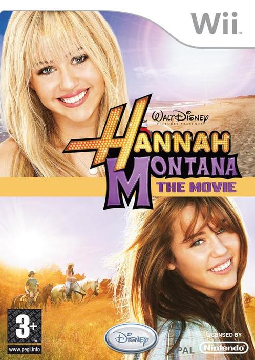 Hannah Montana The Movie-Standaard (Wii) Gebruikt, Games en Spelcomputers, Games | Nintendo Wii, Ophalen of Verzenden
