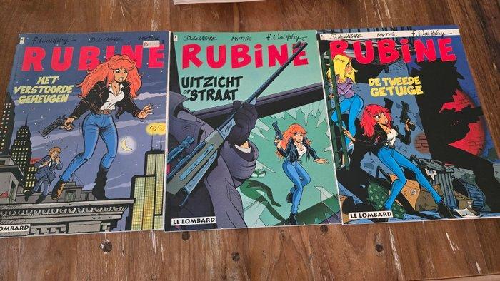 Rubine 1 t/m 13 - Complete reeks SC (minus nr 14) - 13 Album, Boeken, Stripverhalen