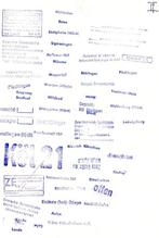 Tampon cachet postal - Tampons ferroviaires - Duitse, Hobby en Vrije tijd, Modeltreinen | Overige schalen, Nieuw