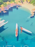 Monsieur Z - Original Travel Poster  Giens  French Riviera