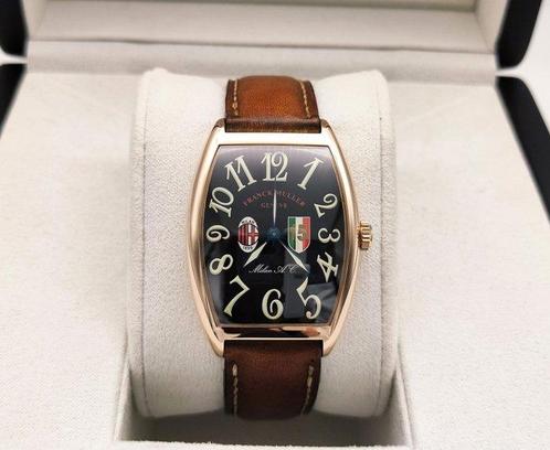 Franck Muller - Cintrée Curvex, A.C. Milan - Campione, Handtassen en Accessoires, Horloges | Heren