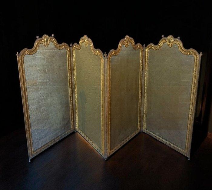 Openhaard accessoire - Pare-Feu - Louis XV-stijl - Rijkelijk, Antiek en Kunst, Antiek | Overige Antiek