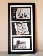 Banksy (1974) - FCK PTN! Banksy framed-Complete set -