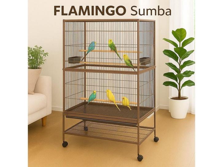 Flamingo Sumba - Volière voor binnen en buiten - 79x52x134, Huis en Inrichting, Woonaccessoires | Overige, Nieuw, Verzenden