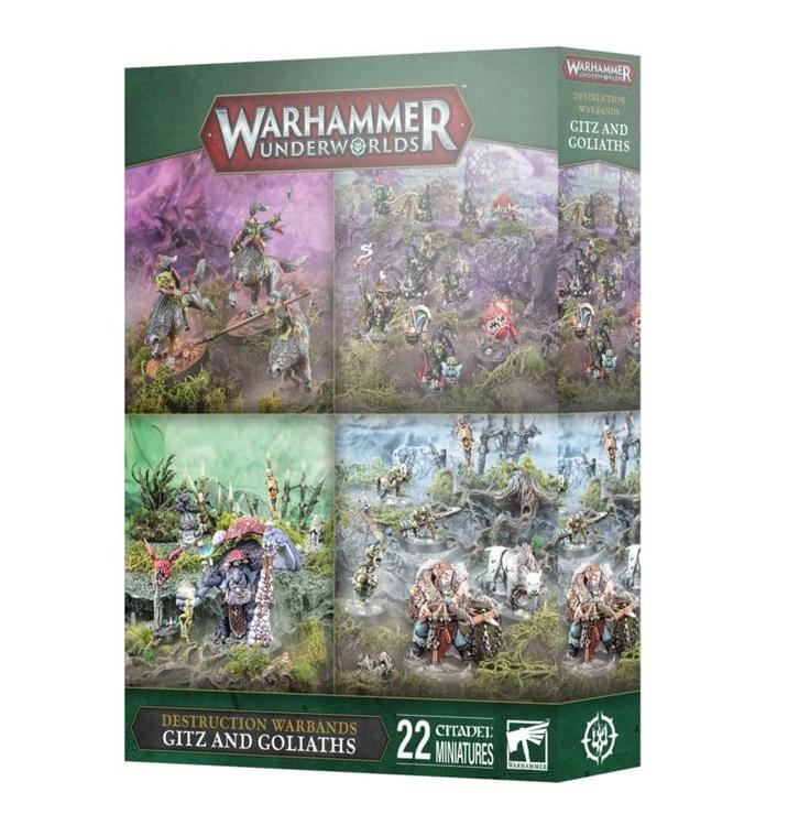 Warhammer Underworlds Gitz and Goliaths (Warhammer nieuw), Hobby en Vrije tijd, Wargaming, Ophalen of Verzenden