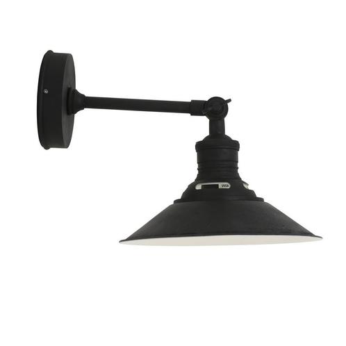Wandlampen Messing Wandlamp Kensington Antiek Zwart, Huis en Inrichting, Lampen | Wandlampen, Verzenden