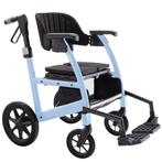 Triumph Prestige rolstoel/rollator 2 in 1. - Sky Blue, Diversen, Rolstoelen, Ophalen of Verzenden, Nieuw