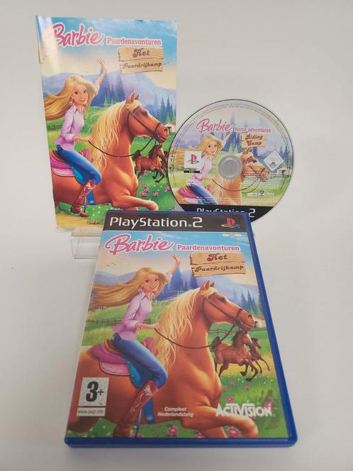 Barbie Paardenavontuur Het Paardrijkamp Playstation 2, Games en Spelcomputers, Games | Sony PlayStation 2, Zo goed als nieuw, Ophalen of Verzenden