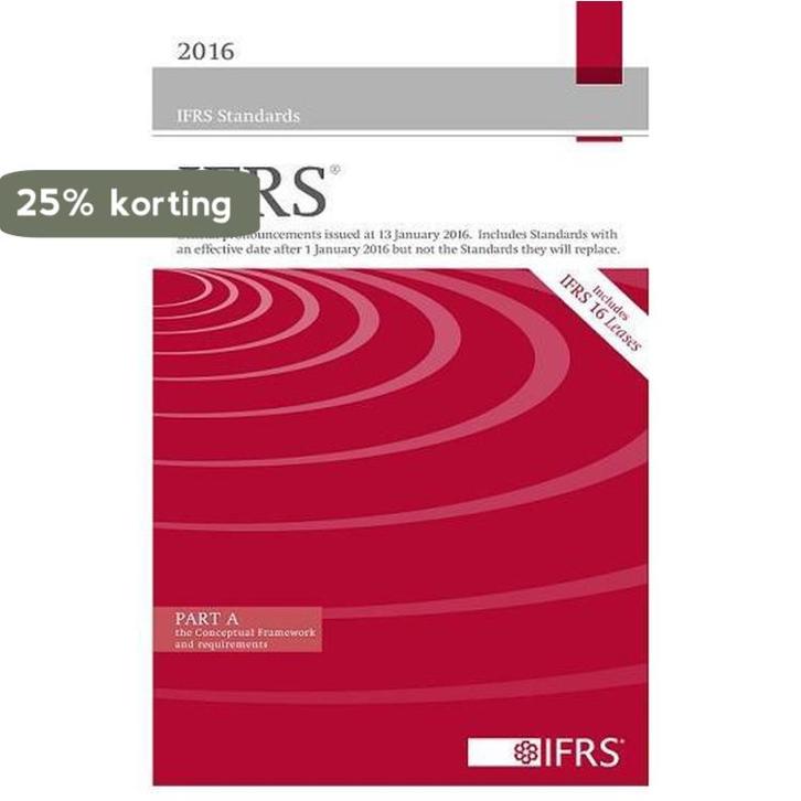International Financial Reporting Standards, ENG-editie 2016, Boeken, Economie, Management en Marketing, Zo goed als nieuw, Verzenden
