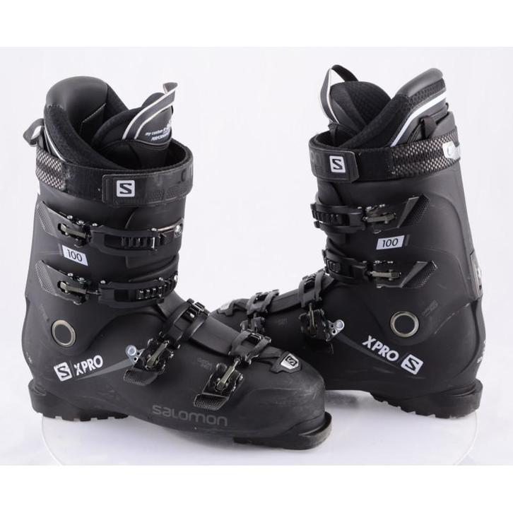 39 40 skischoenen SALOMON X PRO 100, OVERSIZED pivot, MY CUS, Sport en Fitness, Skiën en Langlaufen, Ski, Schoenen, Gebruikt, Salomon
