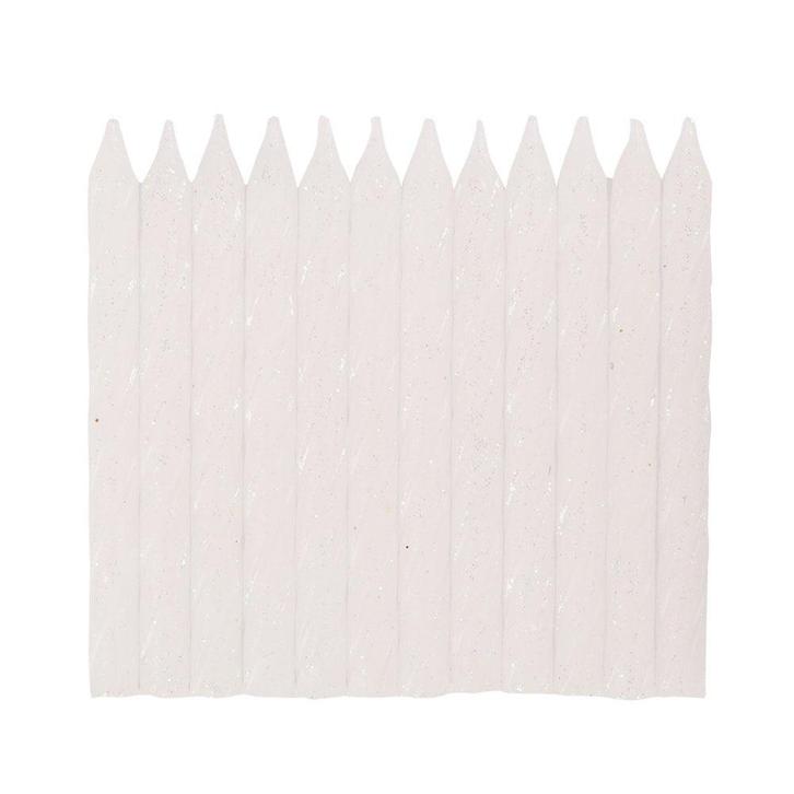 Parelmoer Kaarsen 7cm 24st, Hobby en Vrije tijd, Feestartikelen, Nieuw, Verzenden