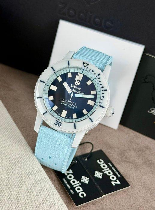 Zodiac - Super Sea Wolf Ceramic Compression Diver Automatic, Handtassen en Accessoires, Horloges | Heren