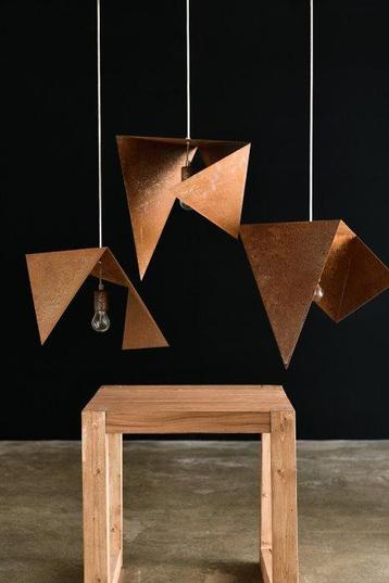 Lampe à suspendre - Acier - OISEAU DE ROUILLE I LGH0550
