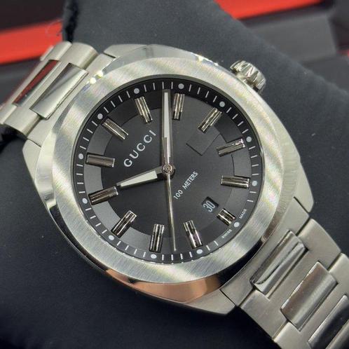 Gucci - GG2570 - Zonder Minimumprijs - YA142301 - Heren -, Handtassen en Accessoires, Horloges | Heren