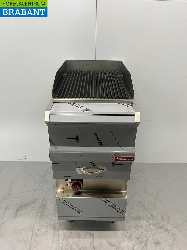 RVS Diamond Stoomgrill Grill Vapogrill 40 cm 400V Horeca, Zakelijke goederen, Horeca | Keukenapparatuur, Ophalen of Verzenden