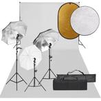 vidaXL Fotostudioset met verlichtingsset, achtergrond en, Verzenden